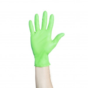 Halyard Flexaprene Green Gloves, X-Large, Case of 2000
