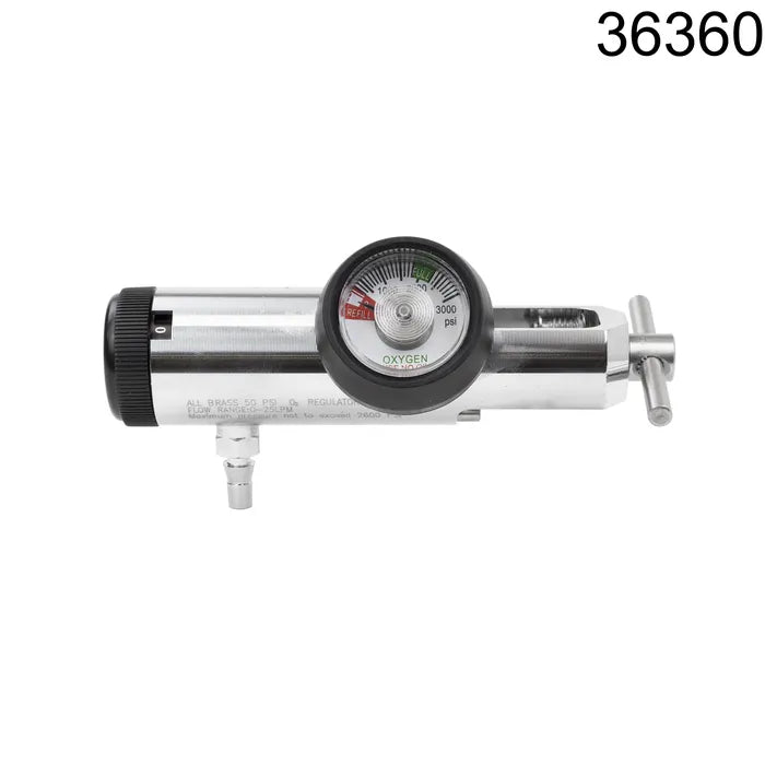 Dynarex Oxygen Regulator, Various Options, Single Regulator