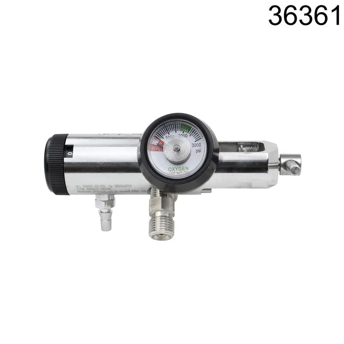 Dynarex Oxygen Regulator, Various Options, Single Regulator