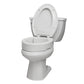 Rhythm Healthcare Bolt On Hinged Raised Toilet Seat, Various Options