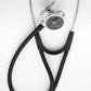 Weelch Allyn Harvey Delux Triple Head Stethoscope, Black, 28"