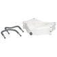 Locking Raised Toilet Seat with Arms